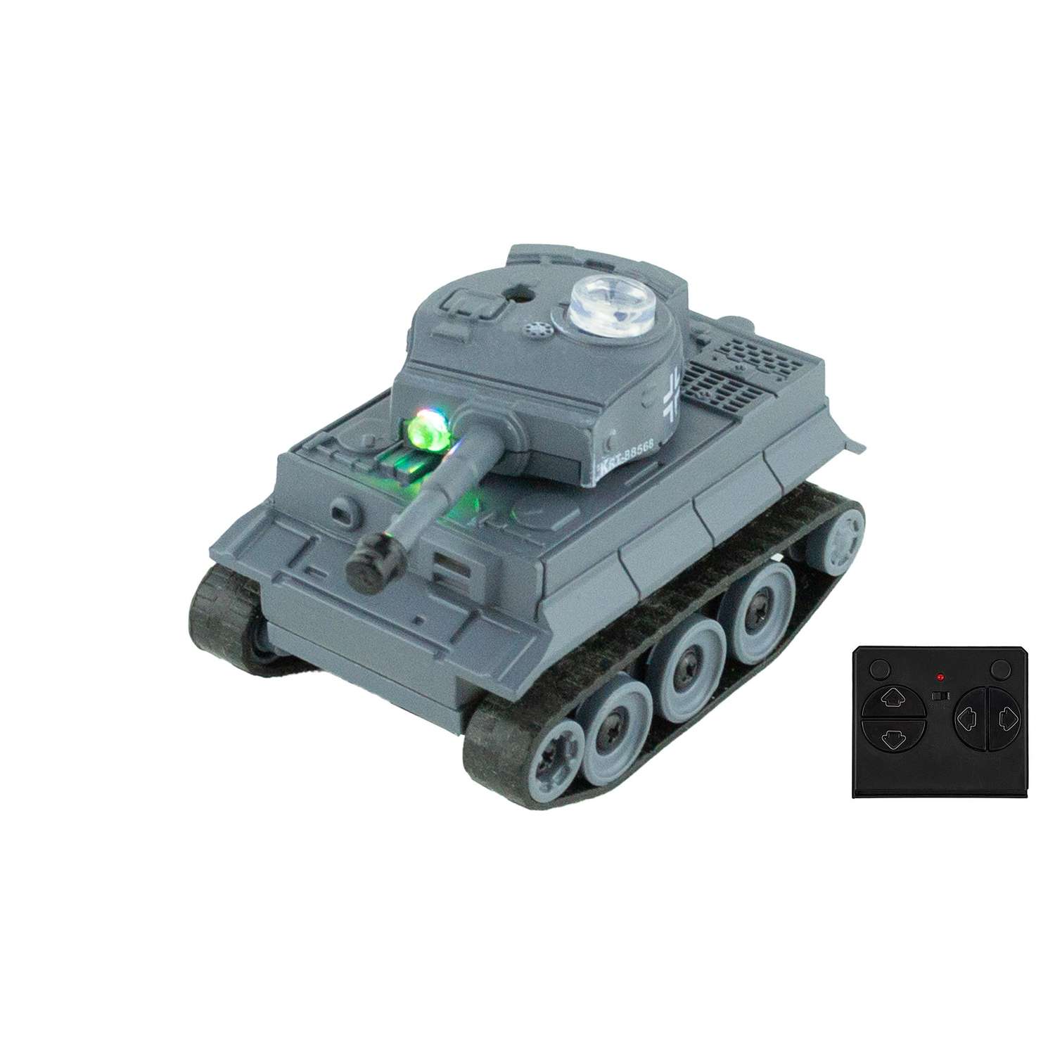 Радиуправляемый мини танк Happy Cow Тигр Grey - фото 1