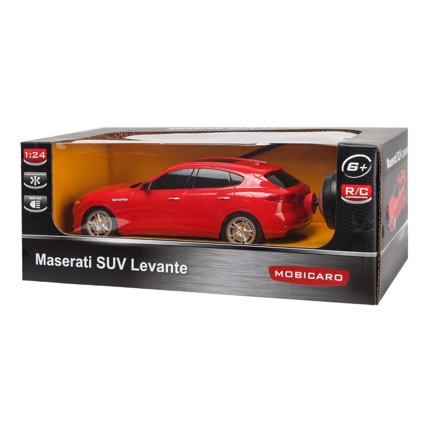 Машинка Mobicaro РУ 1:24 Maserati SUV Красная YS227211-R - фото 2