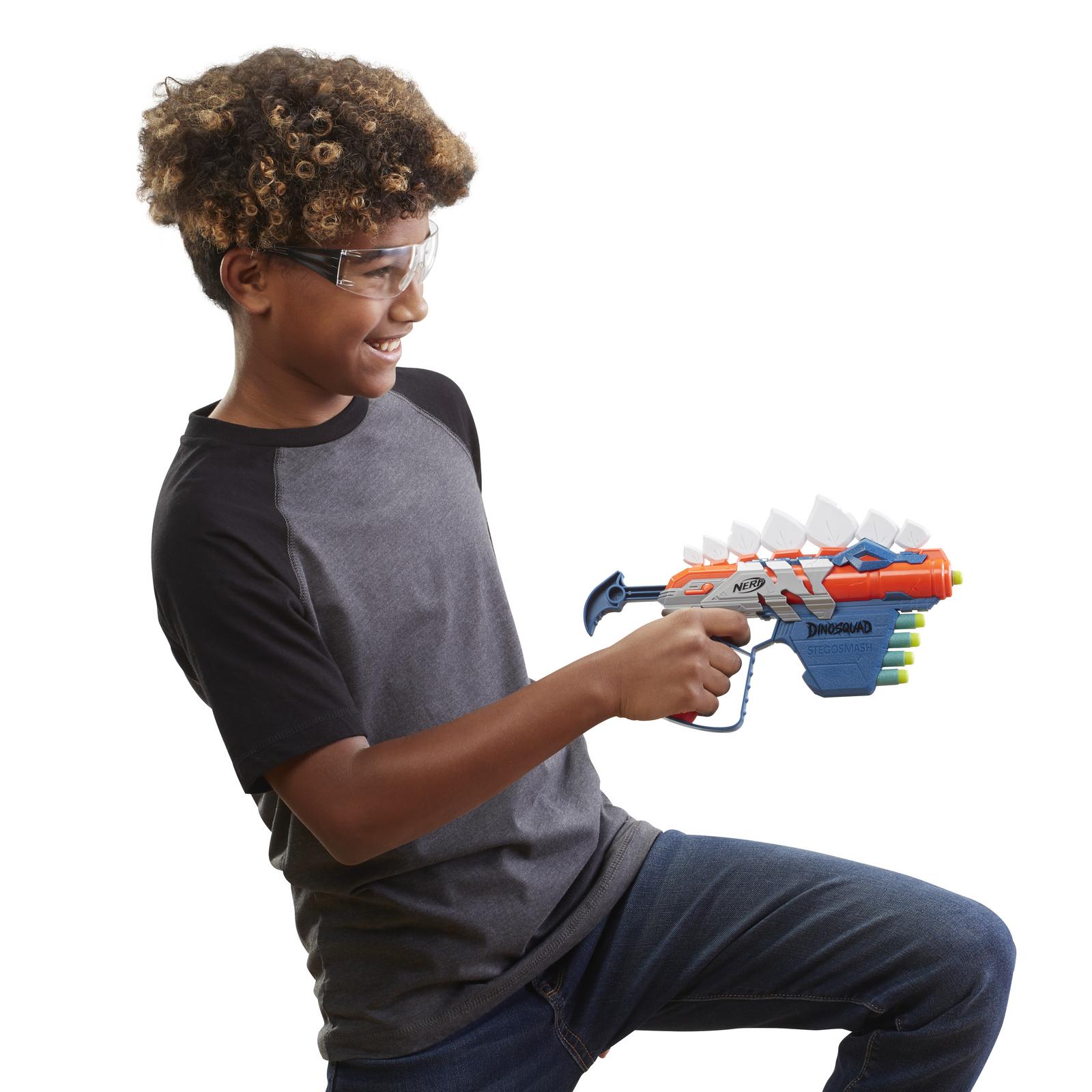 Набор игровой Hasbro (Nerf) Бластер Дино Стегосмэш F0805EU4 - фото 8