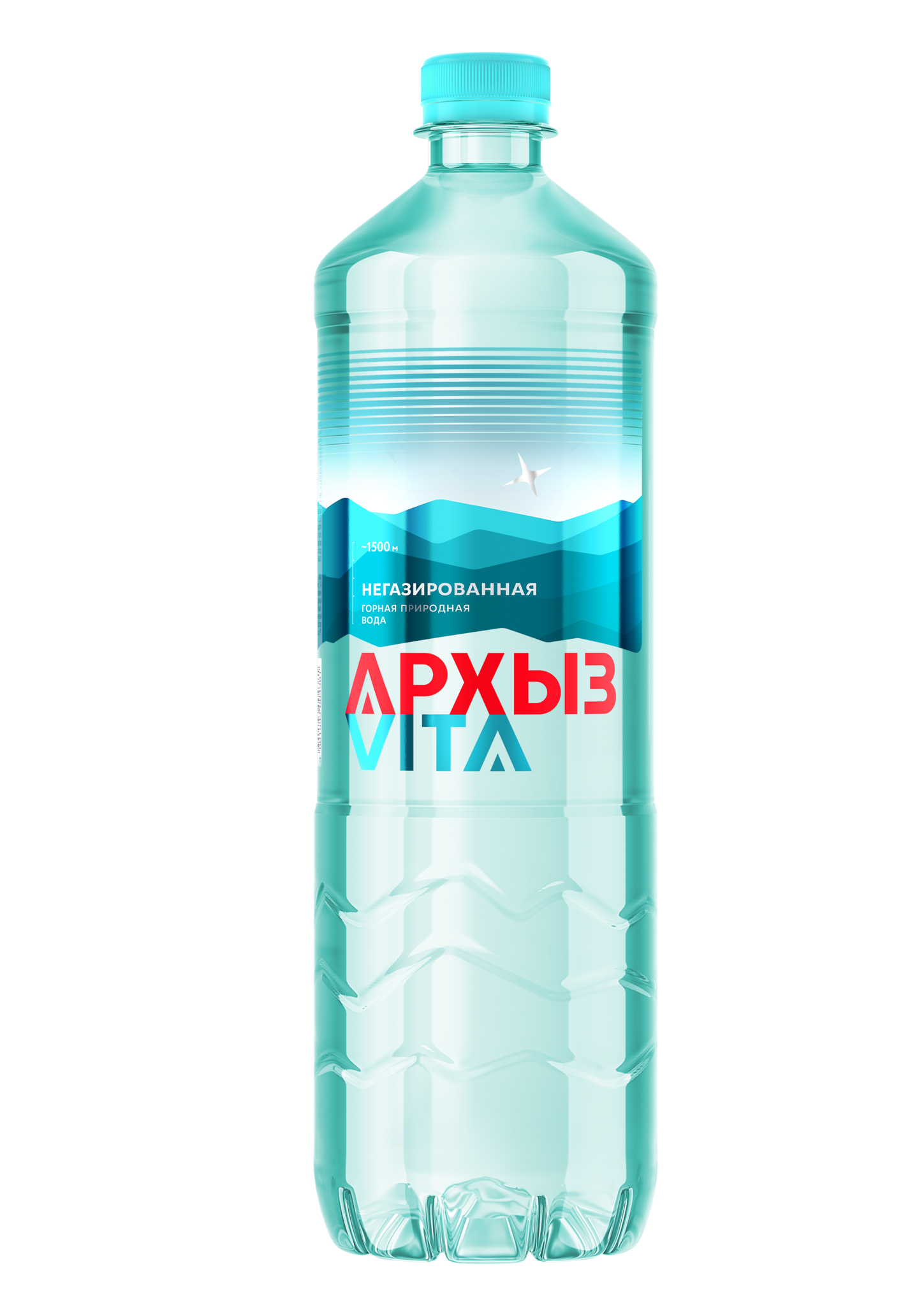 Минеральная вода Архыз 1 л негазированная пэт - фото 1