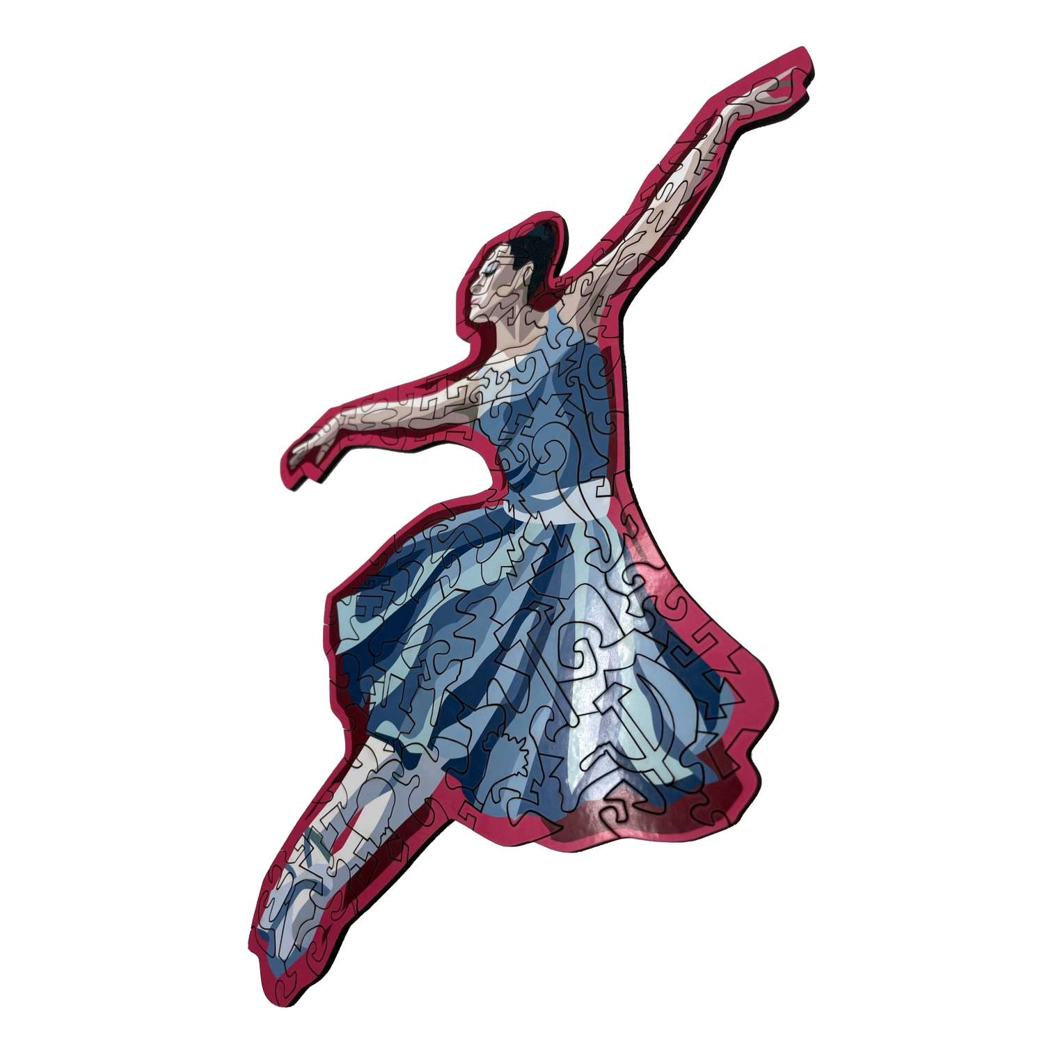 Деревянный пазл Afi Design Советский балет в подарочной упаковке 144 детали - фото 2
