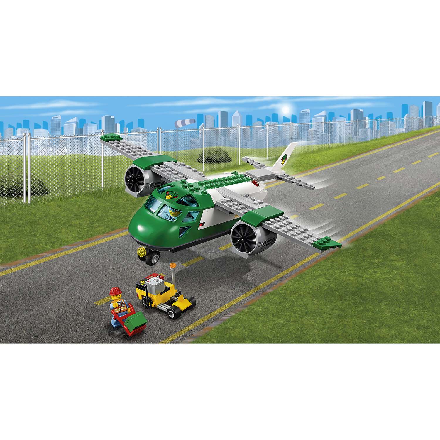 Конструктор LEGO City Airport Грузовой самолёт (60101) - фото 4
