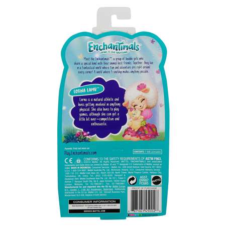 Кукла Enchantimals с любимой зверюшкой FCG65