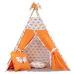 Вигвам палатка игровая ВигваМАМ Оранжевый лисенок полный комплект