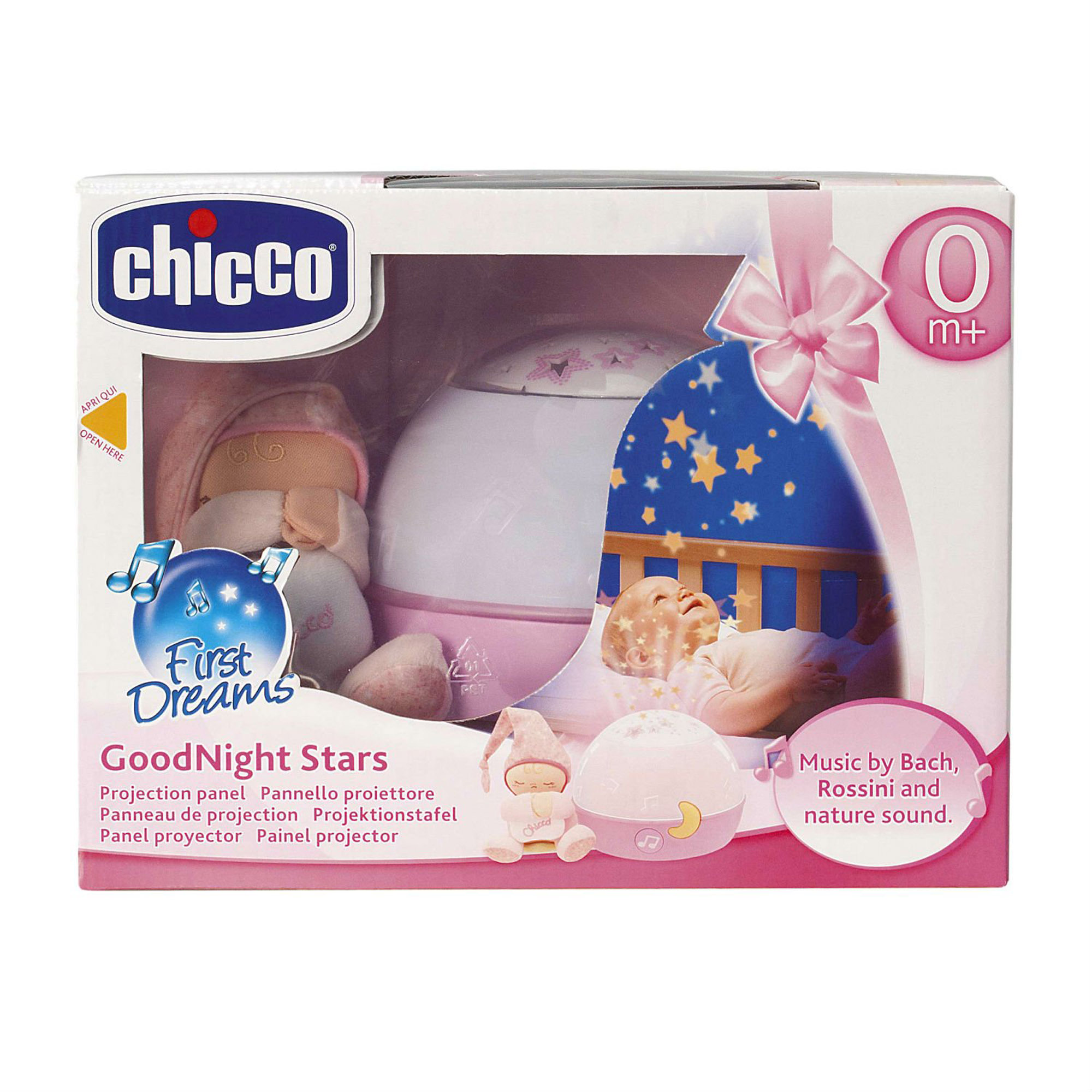 Проектор CHICCO Ночник Первые грезы розовый - фото 7