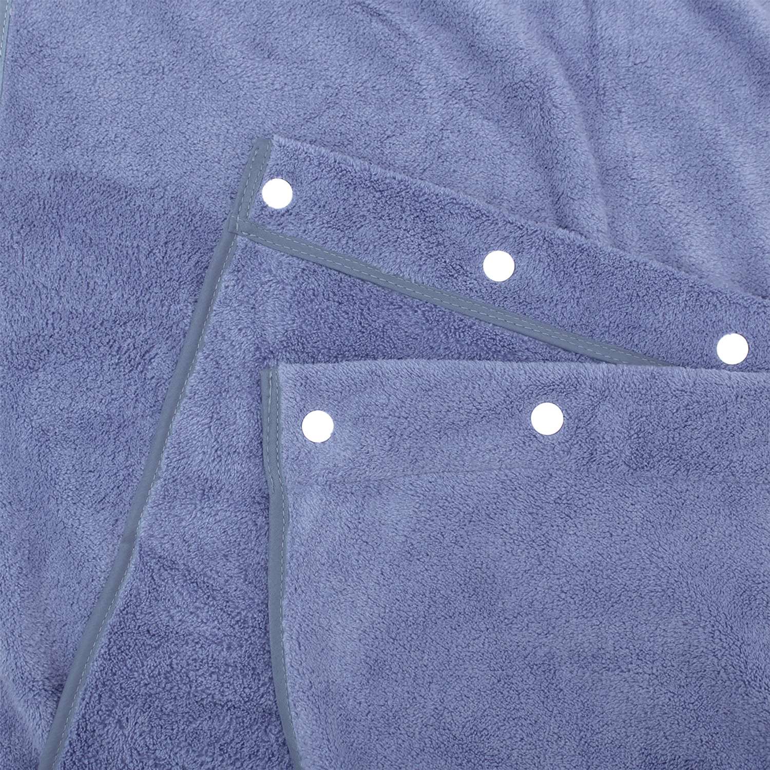 Махровое полотенце BRAVO Килт мужской 80х150 синий - фото 4