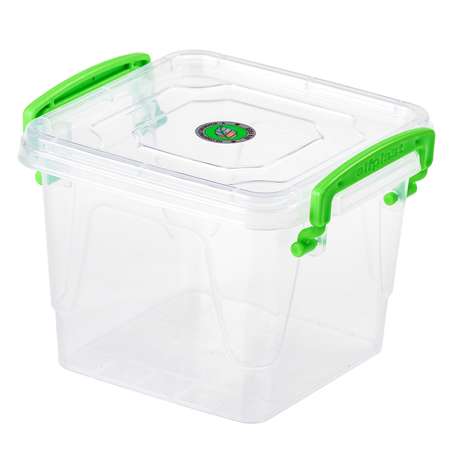 Контейнер elfplast пластиковый Fresh Box прозрачный 0.55 л 8.7Х11.8Х11 см