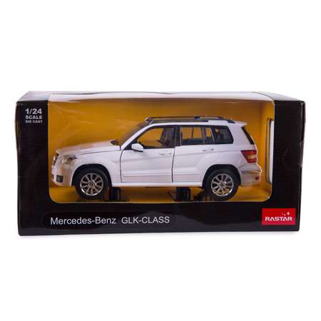 Машинка Rastar Mercedes GLK-CLASS 1:24 Белая