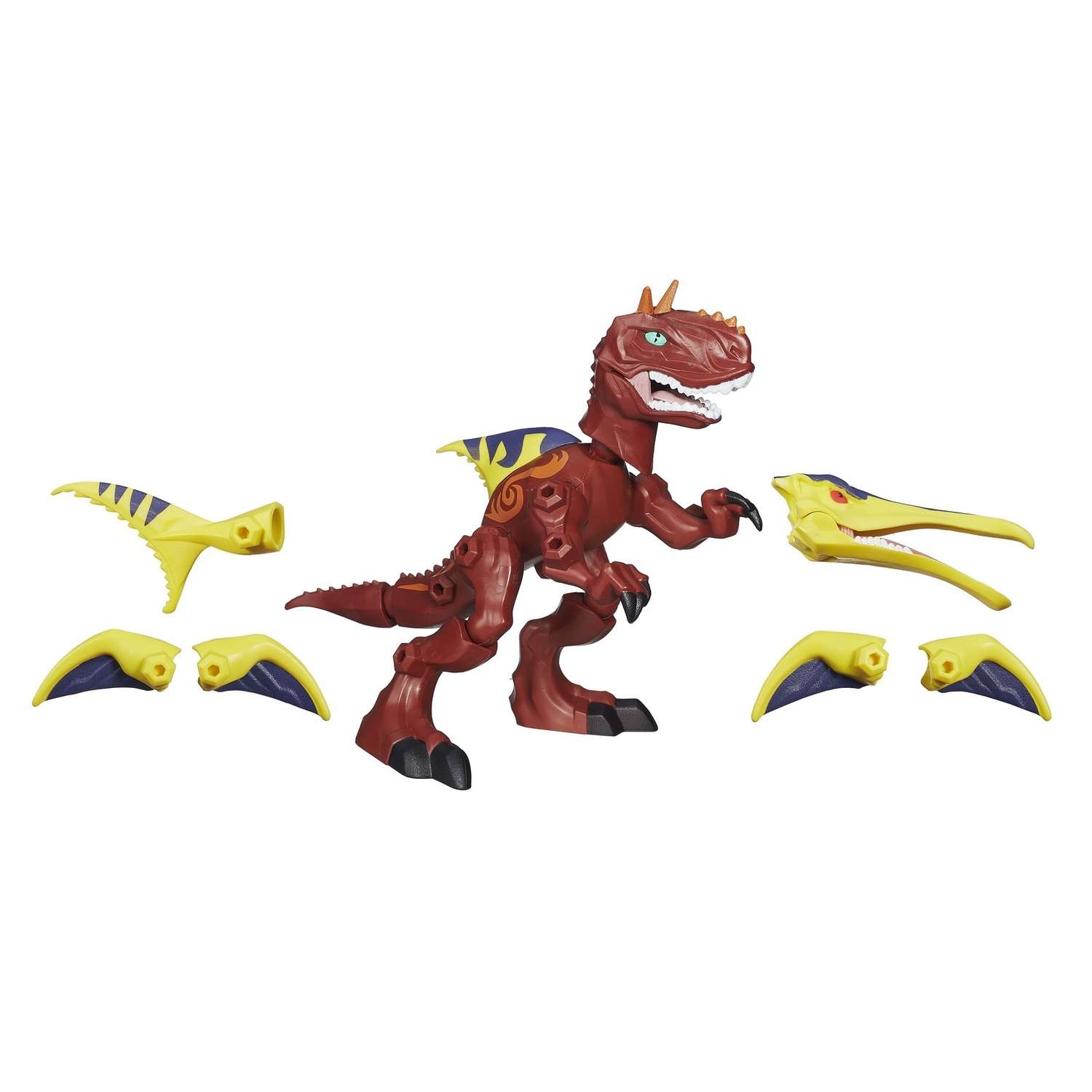 Улучшенные фигурки динозавров HEROMASHERS разборные в ассортименте - фото 2