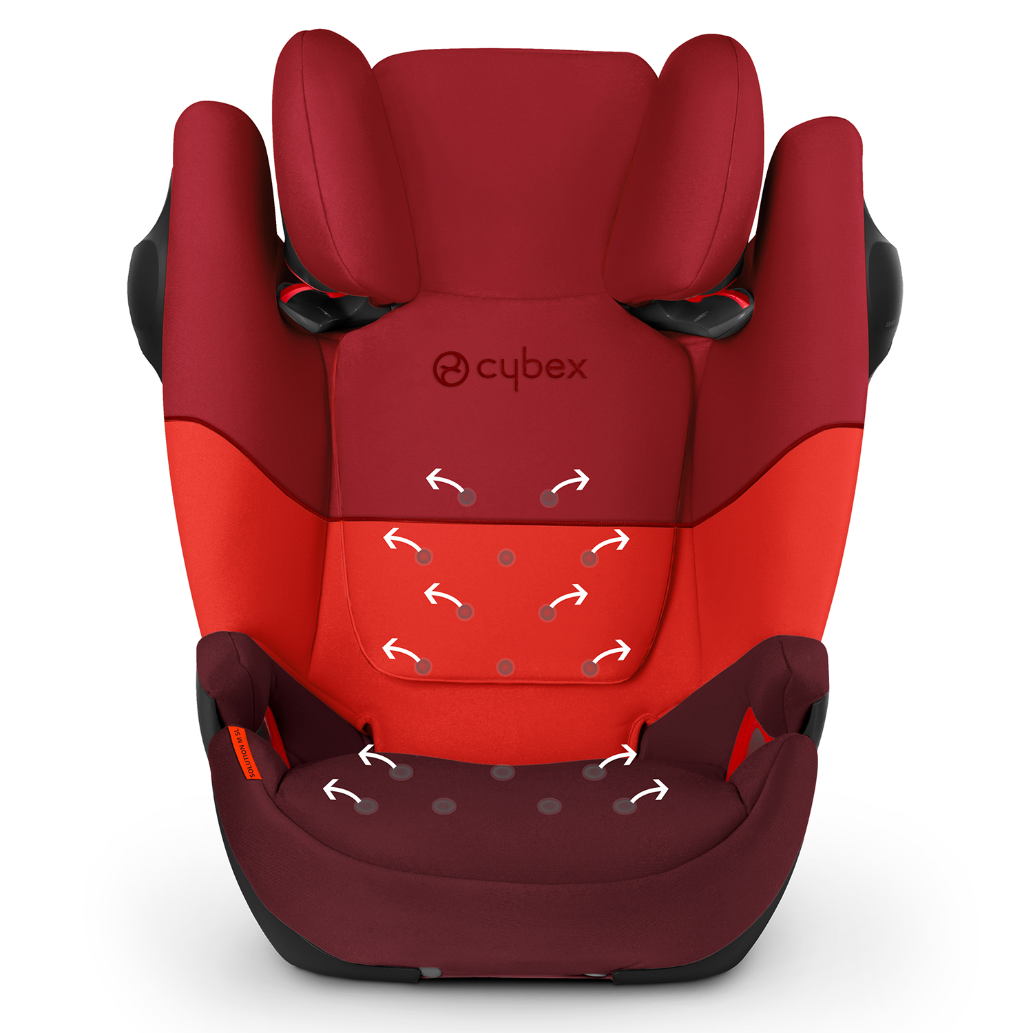 Автокресло Cybex Solution M-Fix SL Rumba Red - фото 4