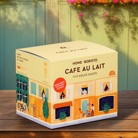 Кофе в капсулах HOME BARISTA Cafe au lait 48 шт.