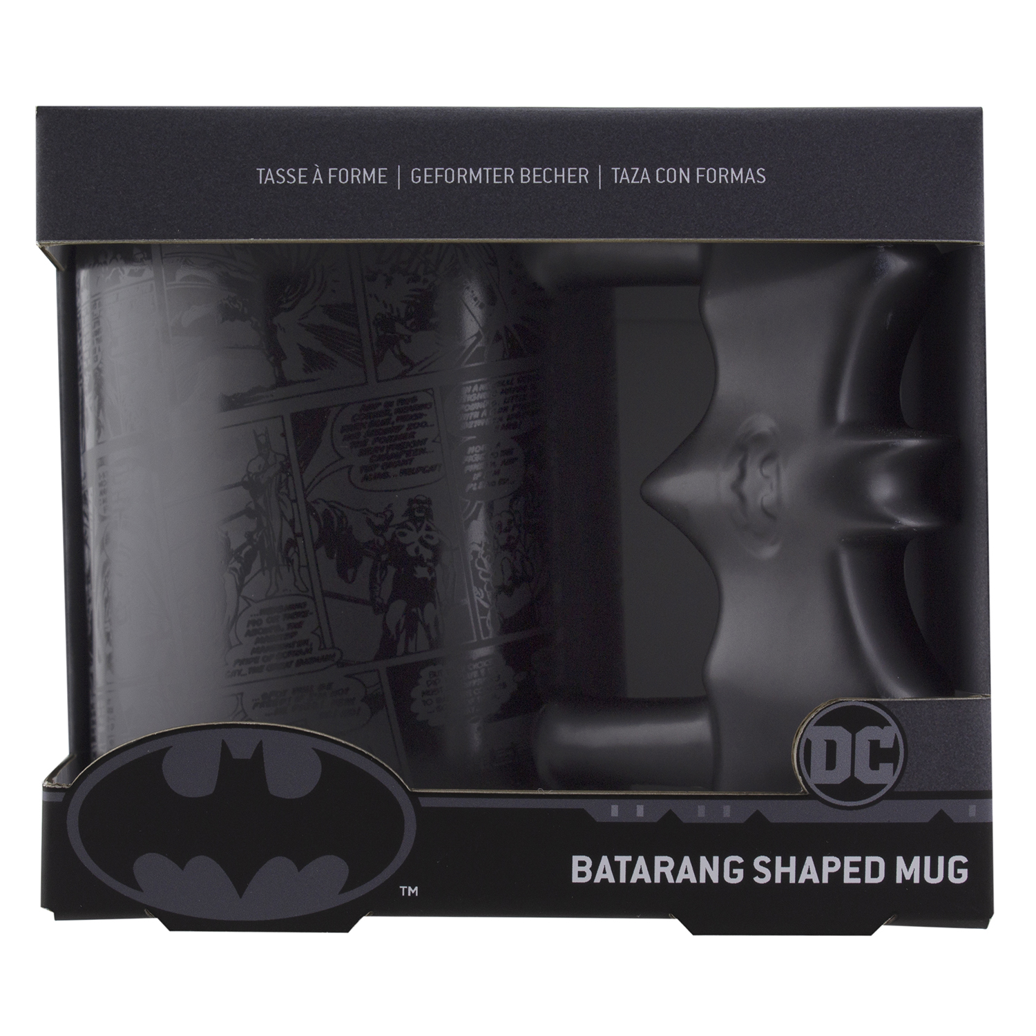 Кружка PALADONE DC Batman Batarang Shaped Mug 330ML PP8053BM - фото 3