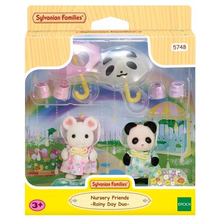 Набор Sylvanian Families Малыши на прогулке под дождем 5748