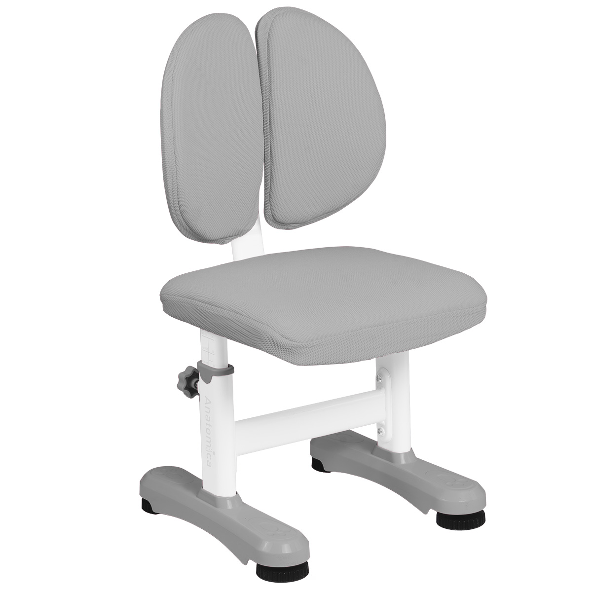 Комплект парта + стул Anatomica Fiona белый/серый - фото 10
