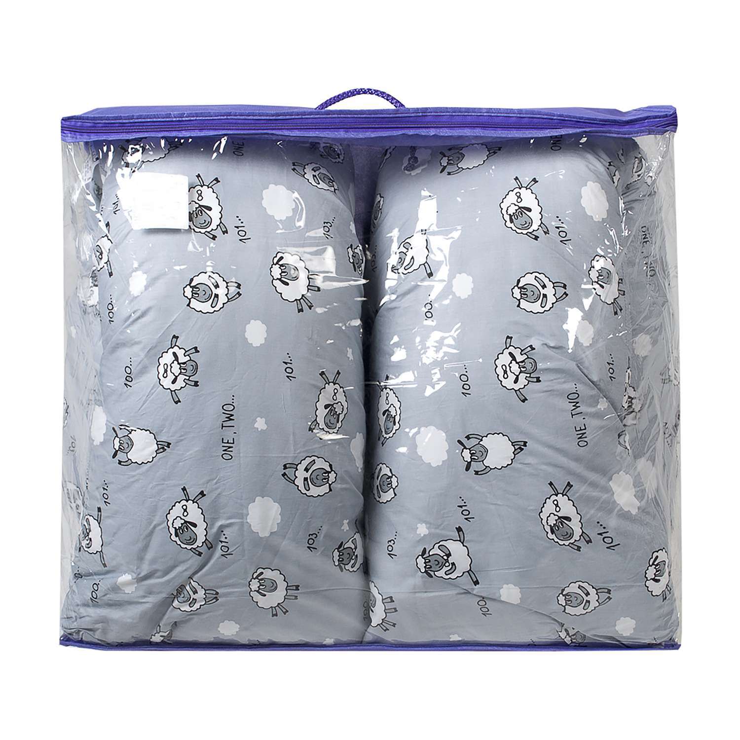 Подушка для беременных Amarobaby Mild design edition Засыпайка U-образная Серый - фото 2