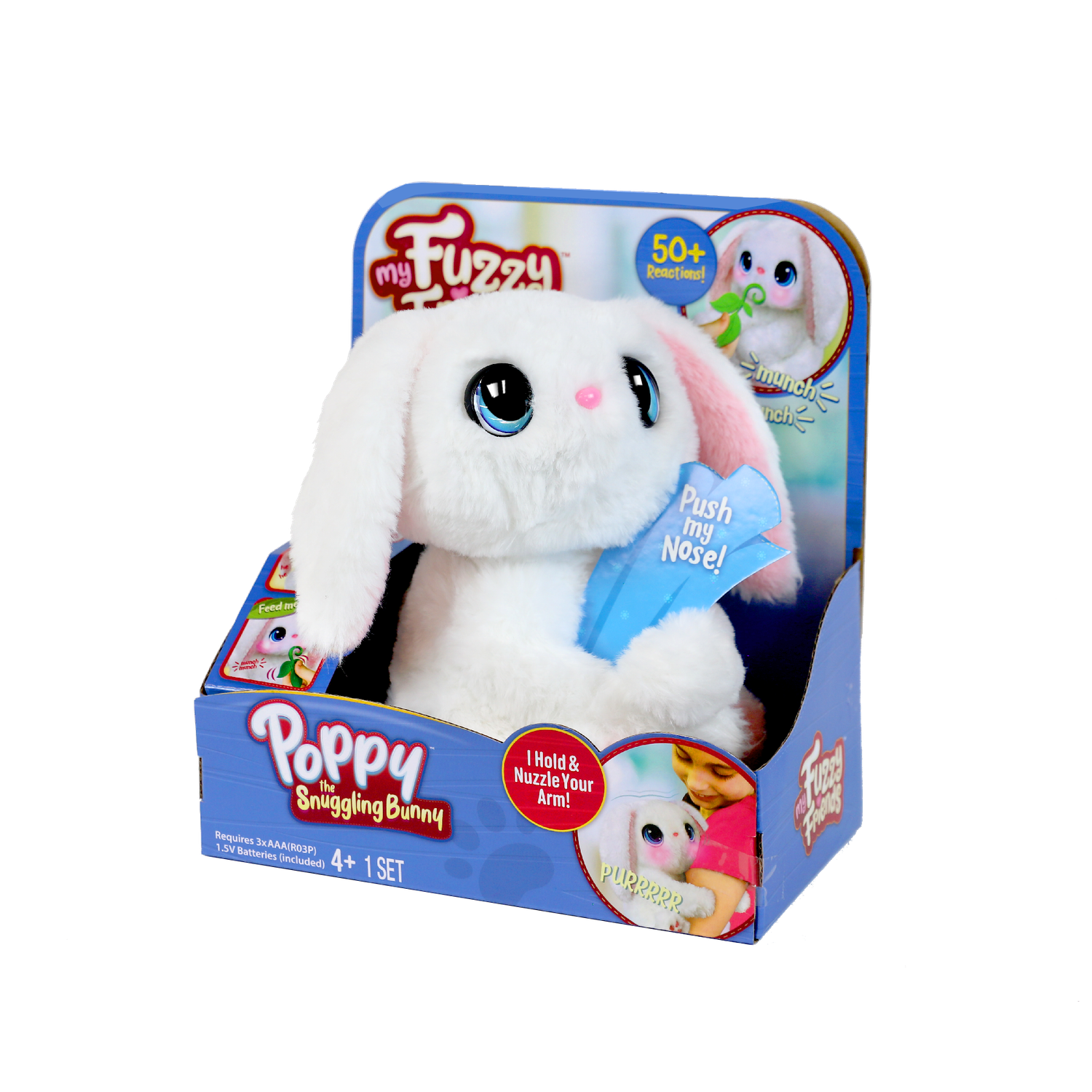 Интерактивная игрушка My Fuzzy Friends кролик Поппи - фото 12