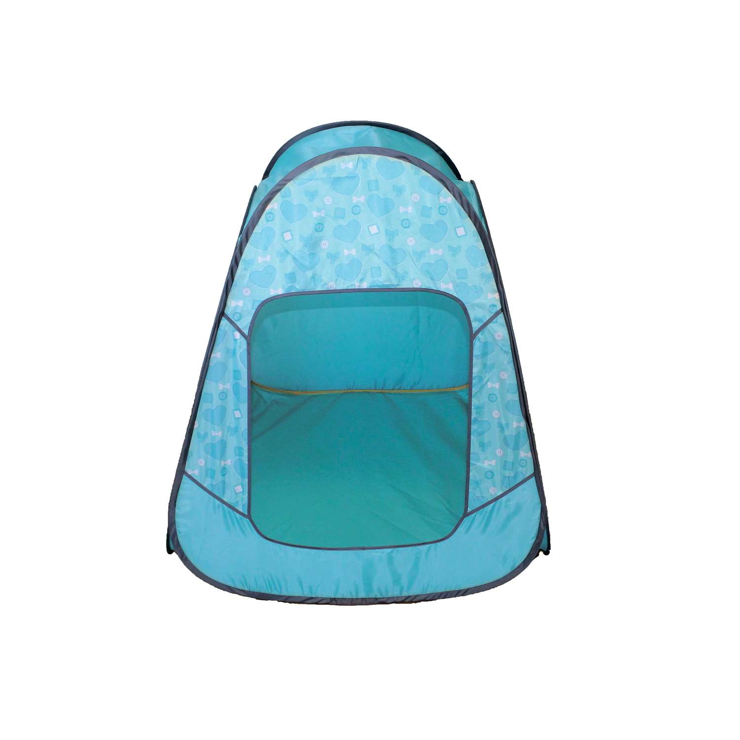 Палатка игровая Belon familia принт пуговицы на голубом - фото 2
