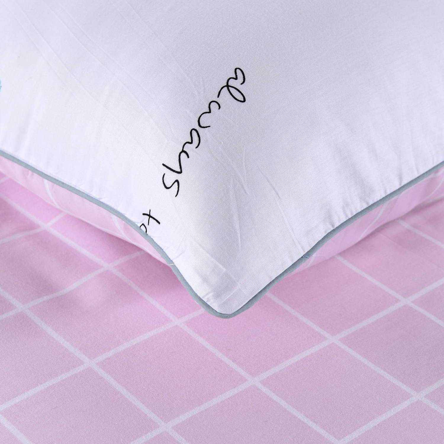 Комплект постельного белья Sofi de Marko 1.5 спальный Тайра розовая - фото 8
