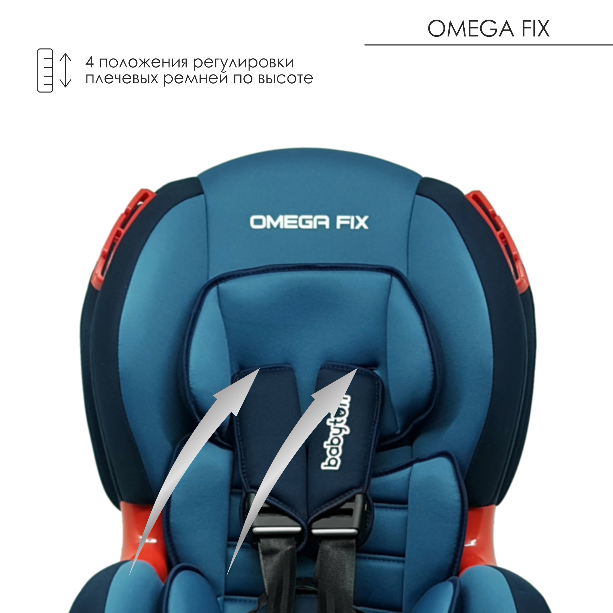 Автокресло Babyton Babyton Omega Fix Ocean - фото 5