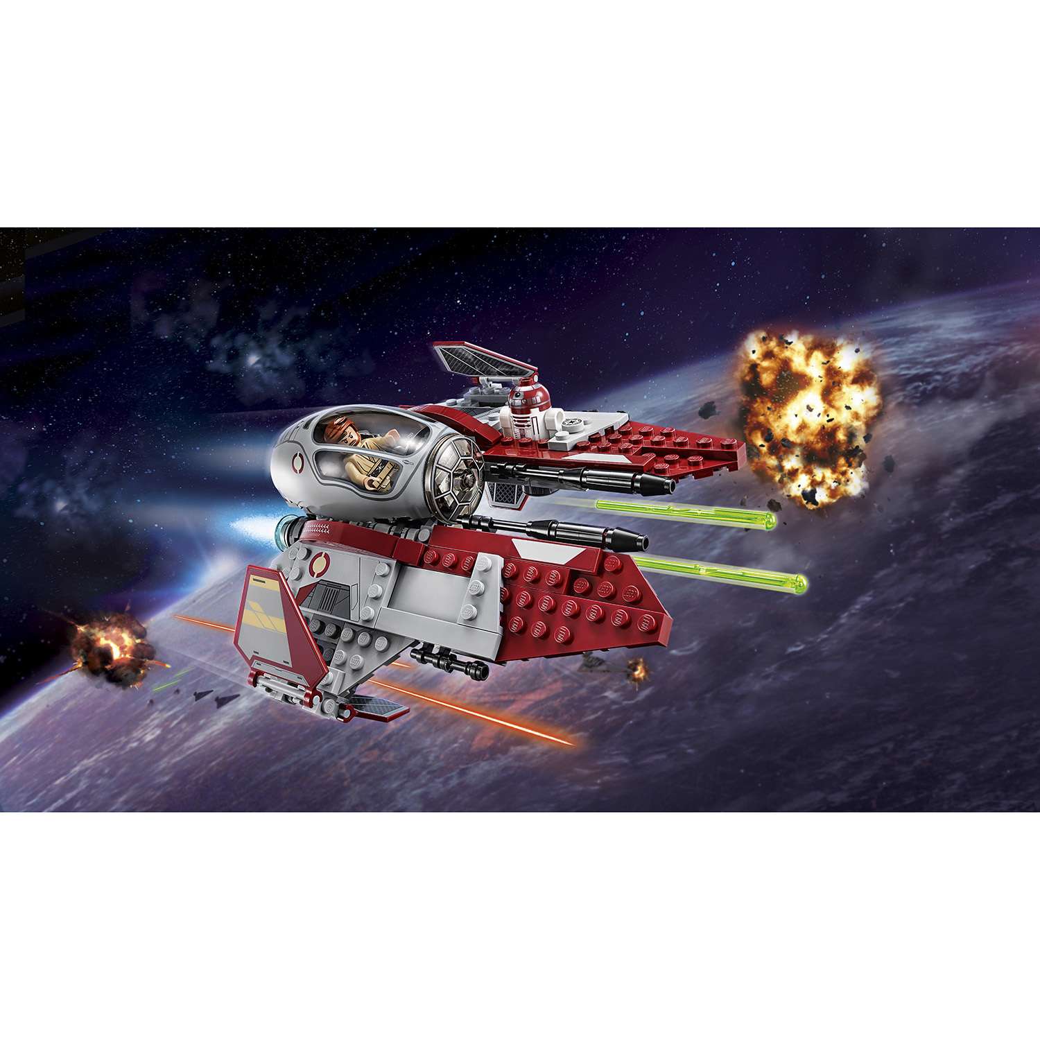 Конструктор LEGO Star Wars TM Перехватчик джедаев Оби-Вана Кеноби™ (75135) - фото 5