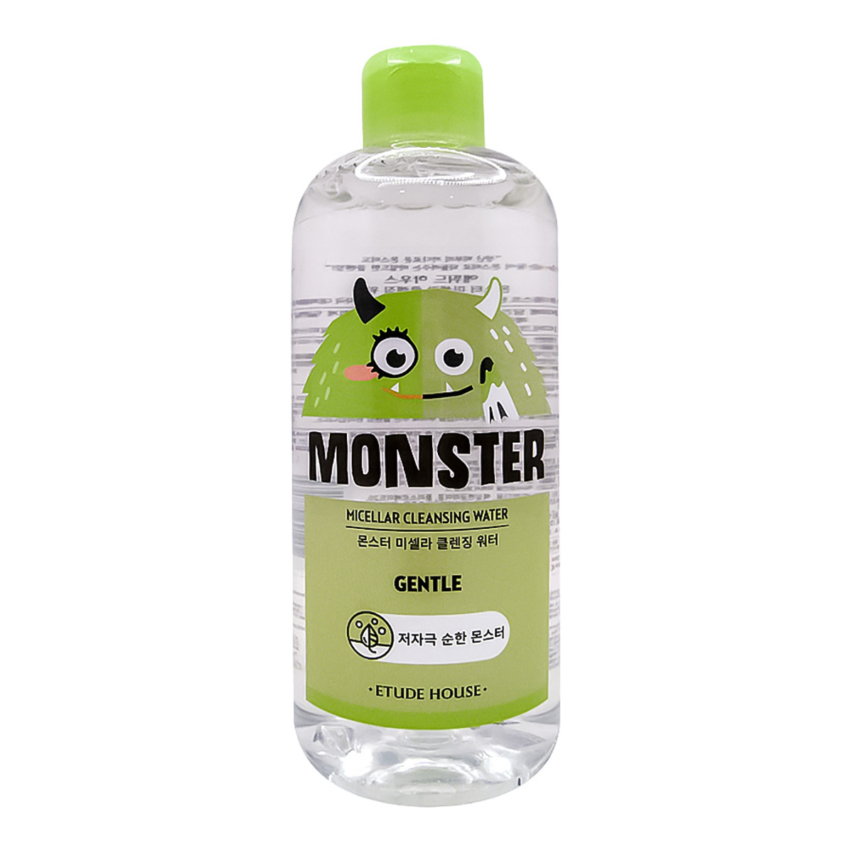 Мицеллярная вода ETUDE HOUSE для снятия макияжа с экстрактом алоэ Monster Micellar Cleansing Water 700мл - фото 1