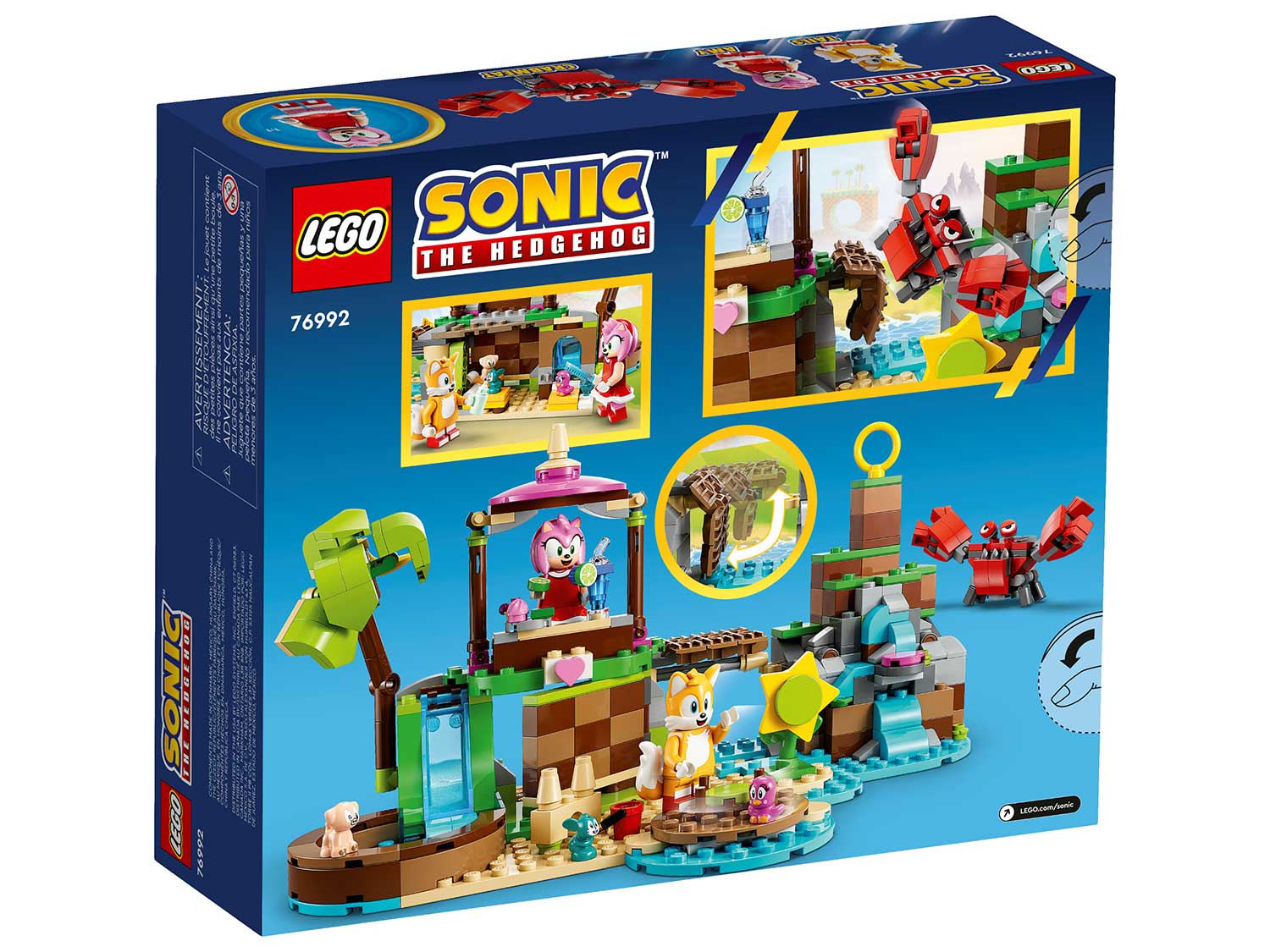 Конструктор LEGO Sonic Остров спасения животных Эми - фото 11