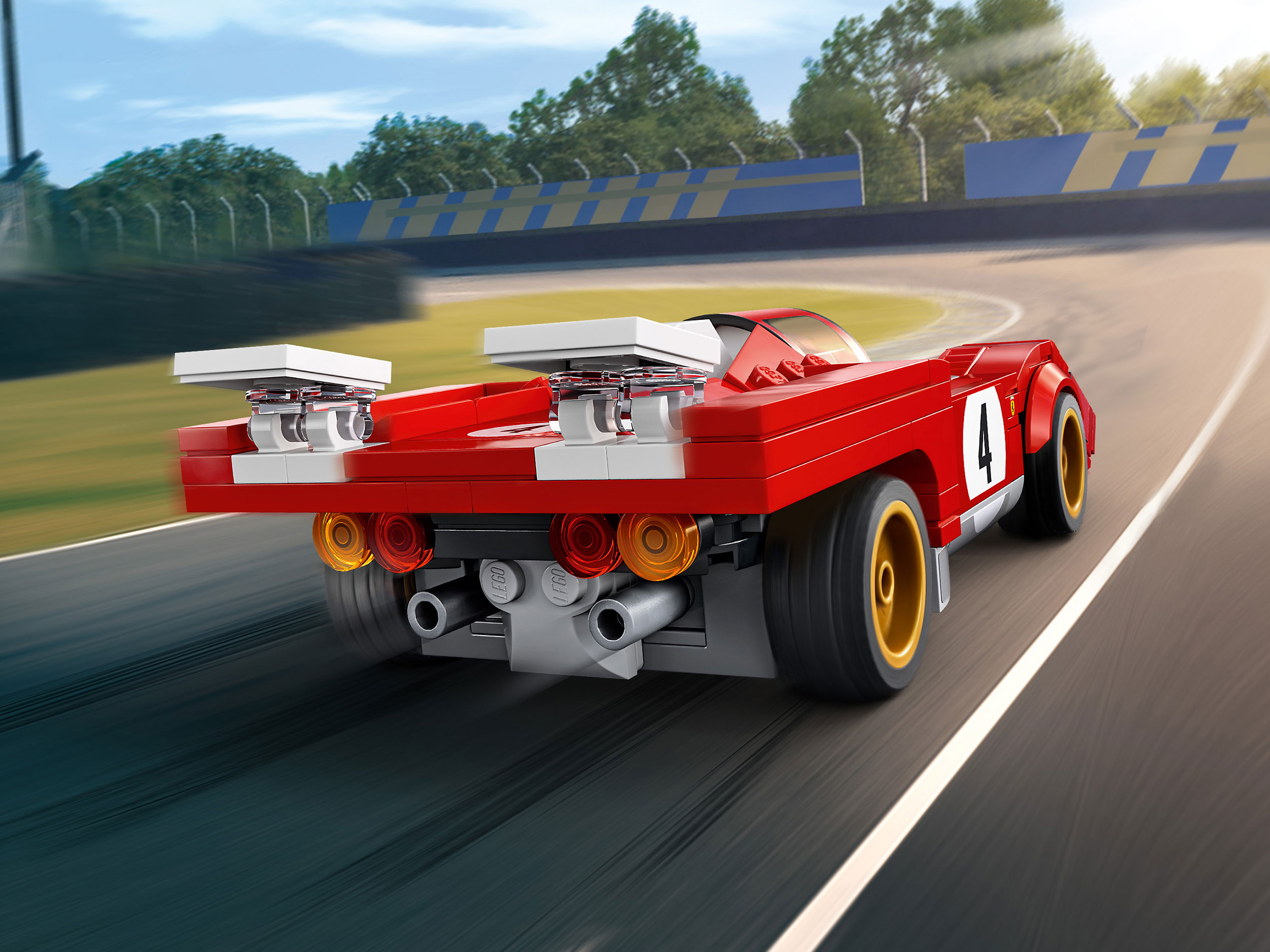 Конструктор LEGO Speed champions 1970 ferrari 512 M - фото 9