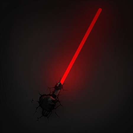 Светильник 3D 3DLightFx StarWars DarthVader Saber