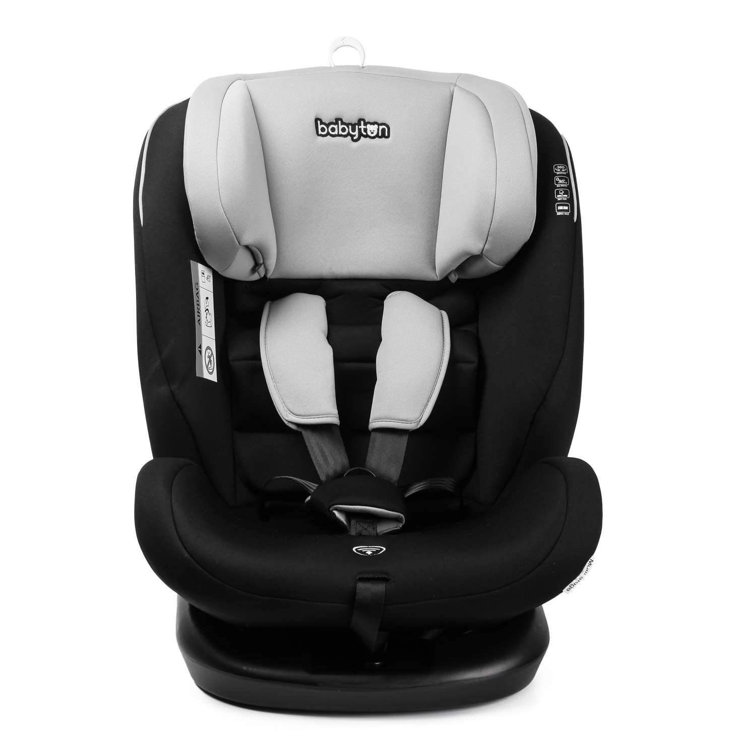 Автокресло Babyton Multi-Stage 0+/1/2/3 Isofix Grey - фото 3