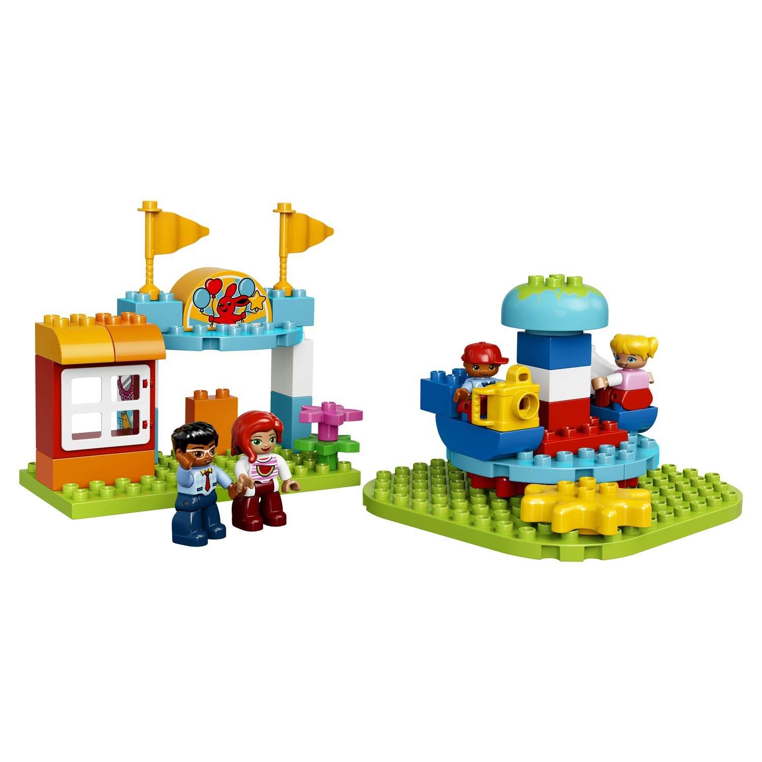 Конструктор LEGO DUPLO Town Семейный парк аттракционов (10841) - фото 9