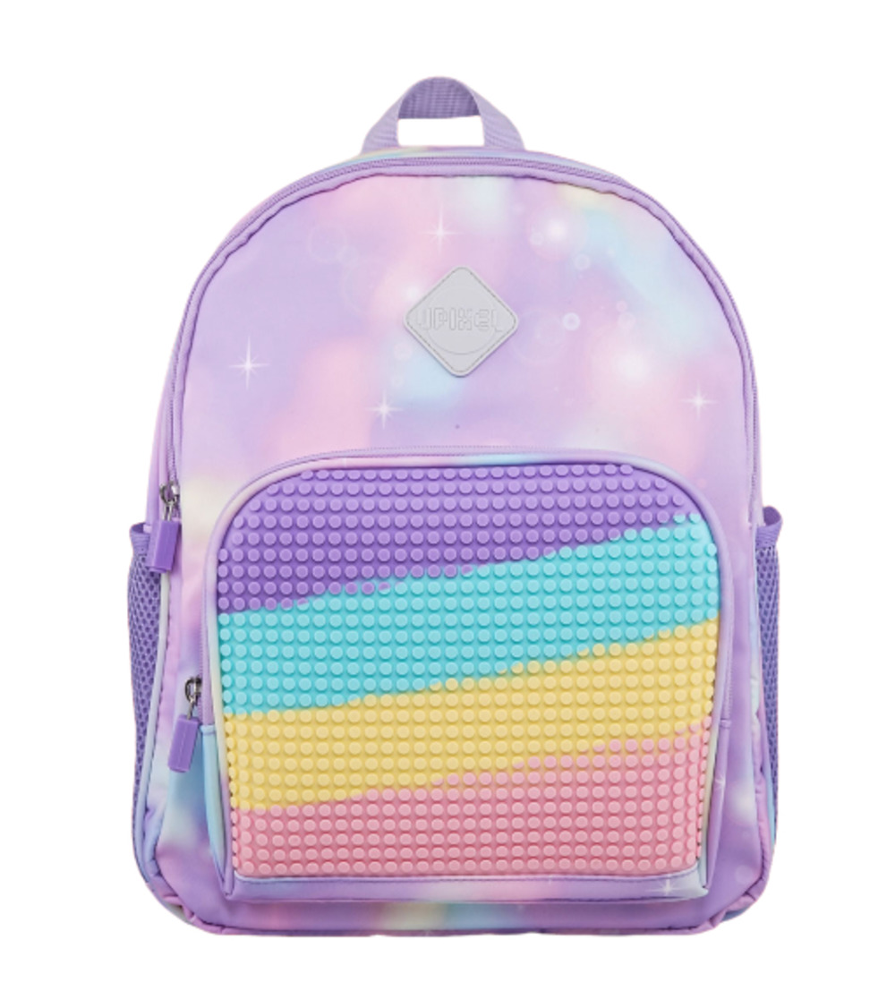 Рюкзак пиксельный Upixel rainbow Futuristic Kids School Bag U21-001 фиолетовый - фото 1