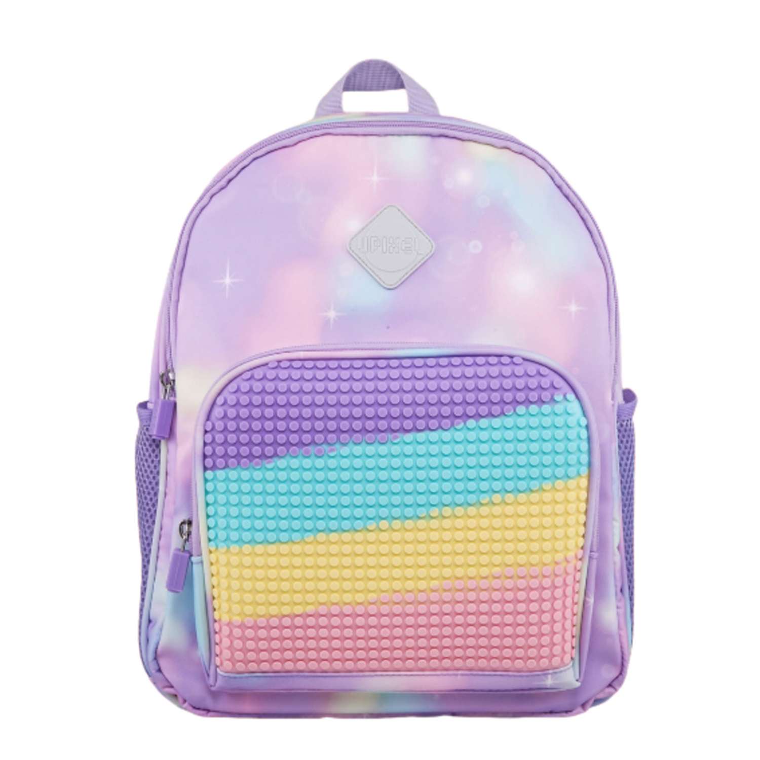Рюкзак пиксельный Upixel rainbow Futuristic Kids School Bag U21-001 фиолетовый - фото 1