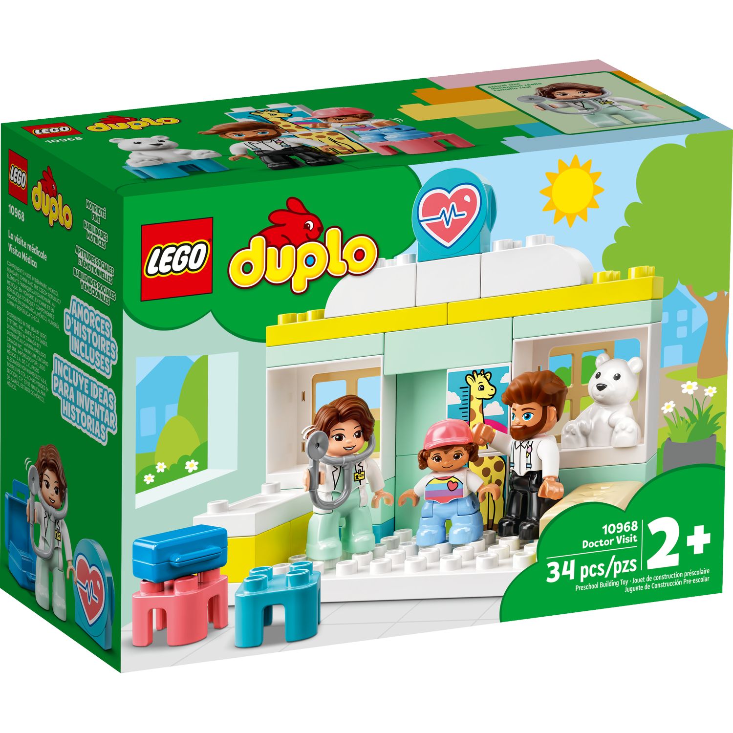 Конструктор LEGO DUPLO Town Поход к врачу 10968 - фото 2