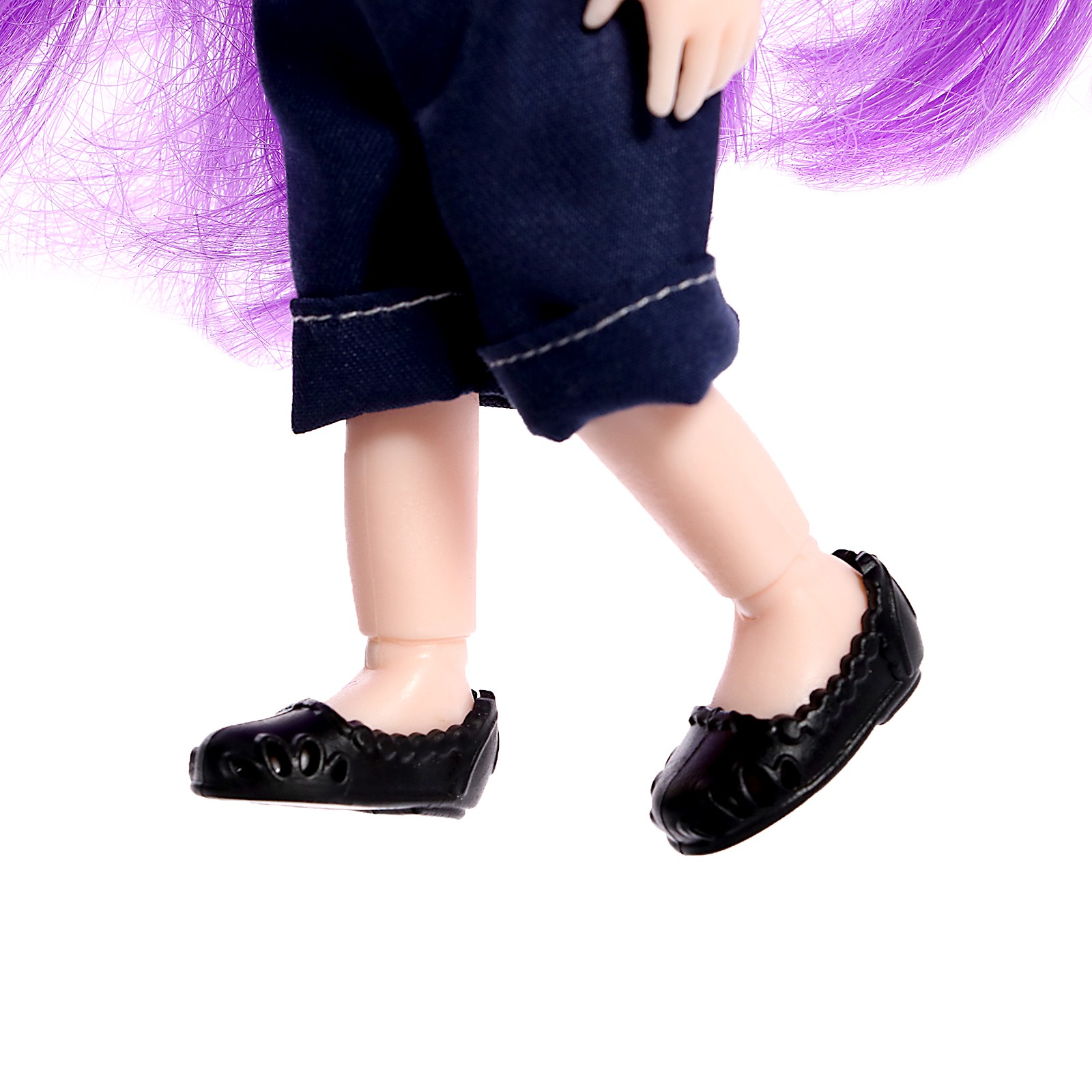 Кукла Happy Valley «Крутая малышка» с аксессуарами в джинсовом комбинезоне 9590234 - фото 5