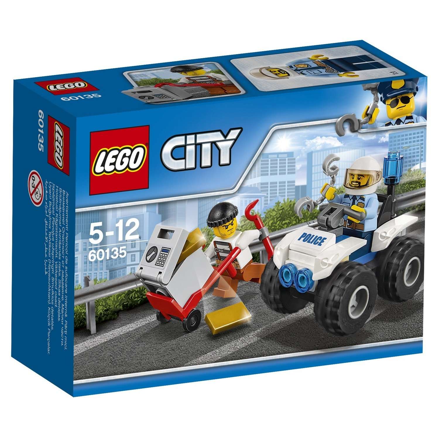 Конструктор LEGO City Police Полицейский квадроцикл (60135) - фото 2