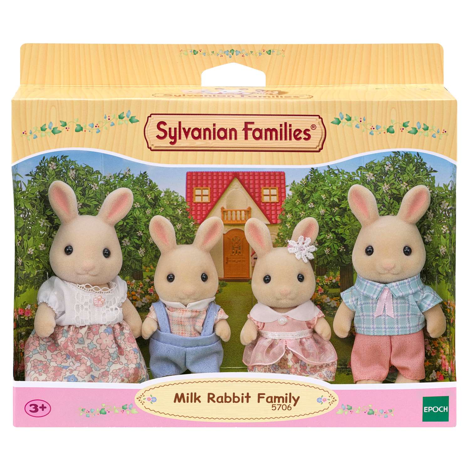 Набор Sylvanian Families Семья молочных кроликов 5706 - фото 3