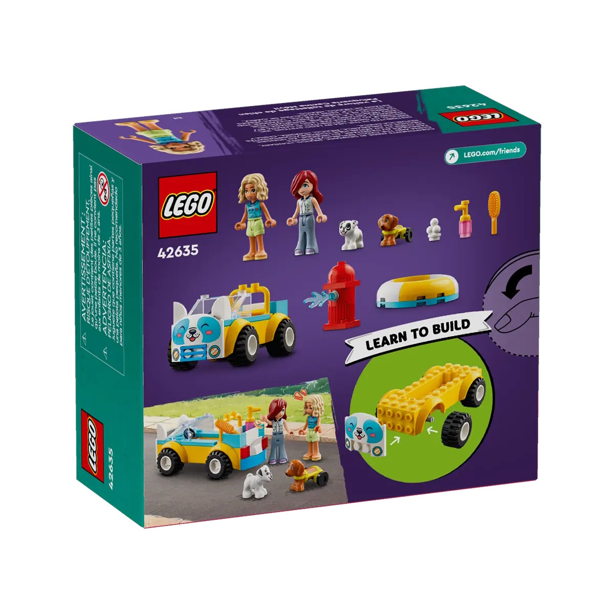 Конструктор LEGO Friends Машина для ухода за собаками 42635 - фото 5