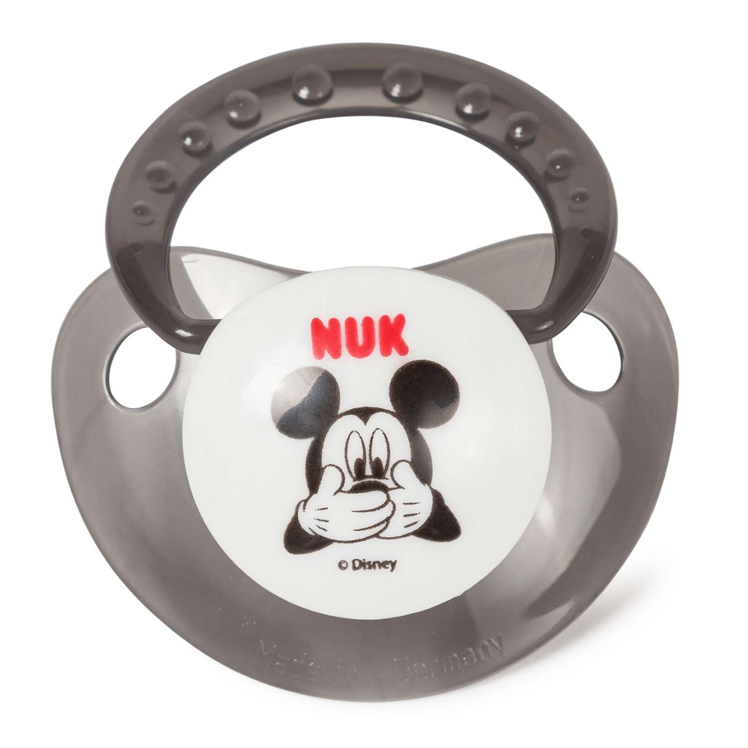 Соска-пустышка Nuk Disney силиконовая р-р 1 Чёрная - фото 2