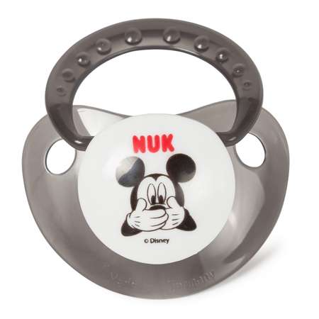 Соска-пустышка Nuk Disney силиконовая р-р 1 Чёрная