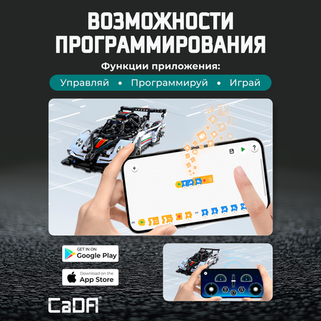 Конструктор CaDa RC super car 457 детали C51054W