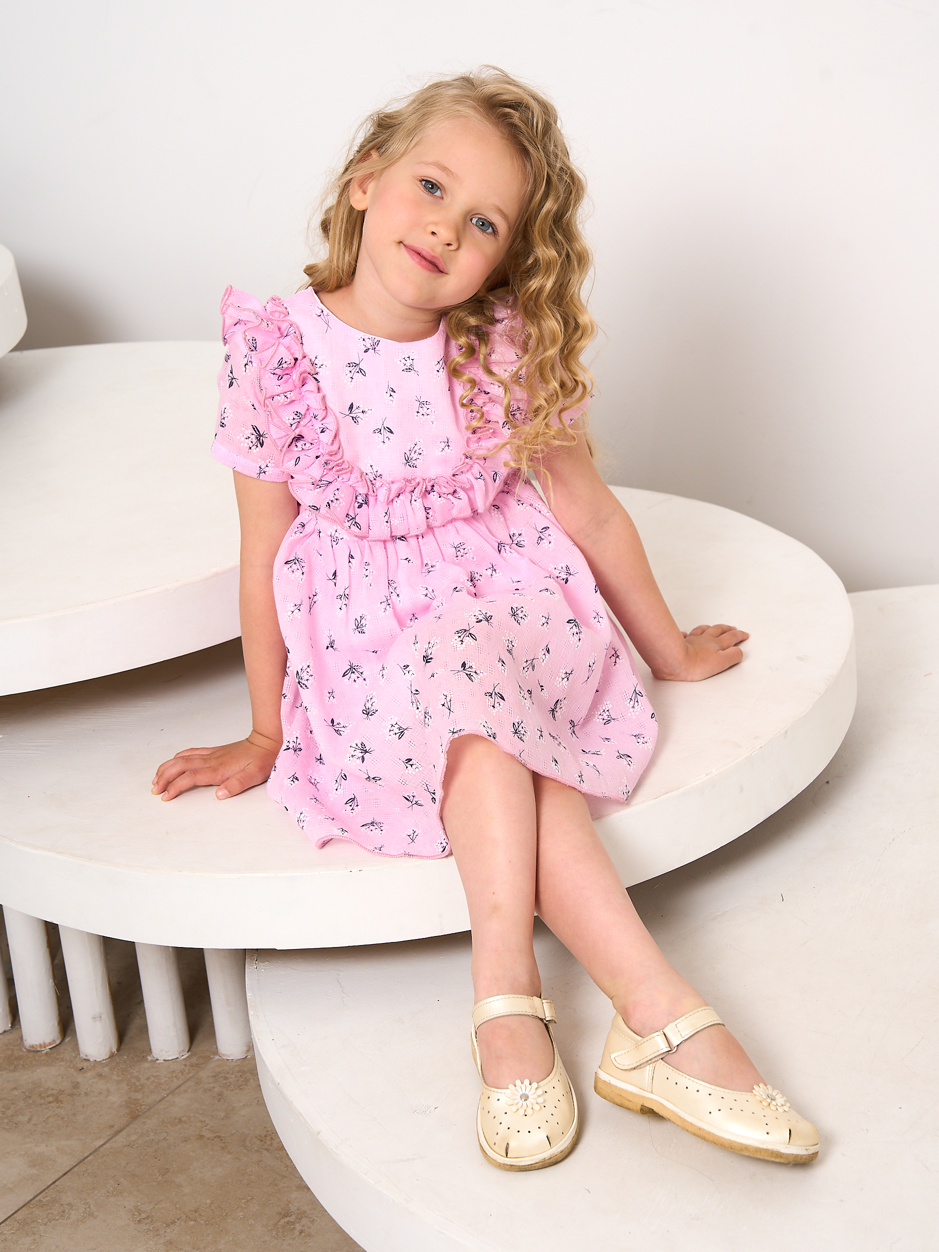 Сарафан Sofisha kids SarafanMarlya-pink - фото 4