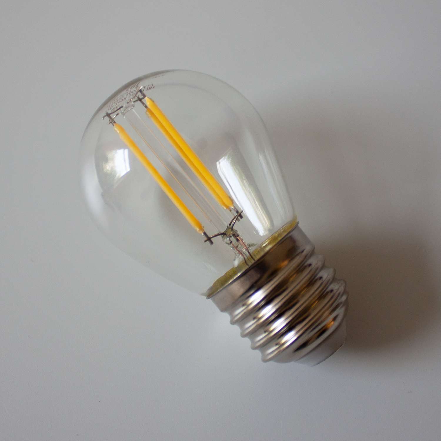 Лампа филаментная Фарлайт нитевидная прозрачная шар G45 11 Вт 4000 К Е27 - фото 1