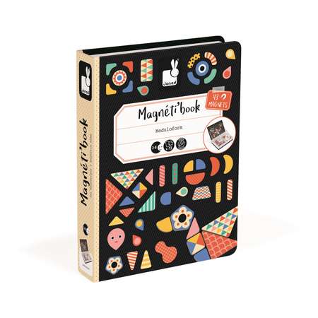 Книга-игра Janod Мозаика в геометрии магнитная J02720