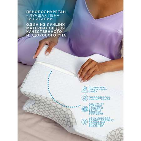 Подушка ортопедическая Dr. Dream инновационная для сна