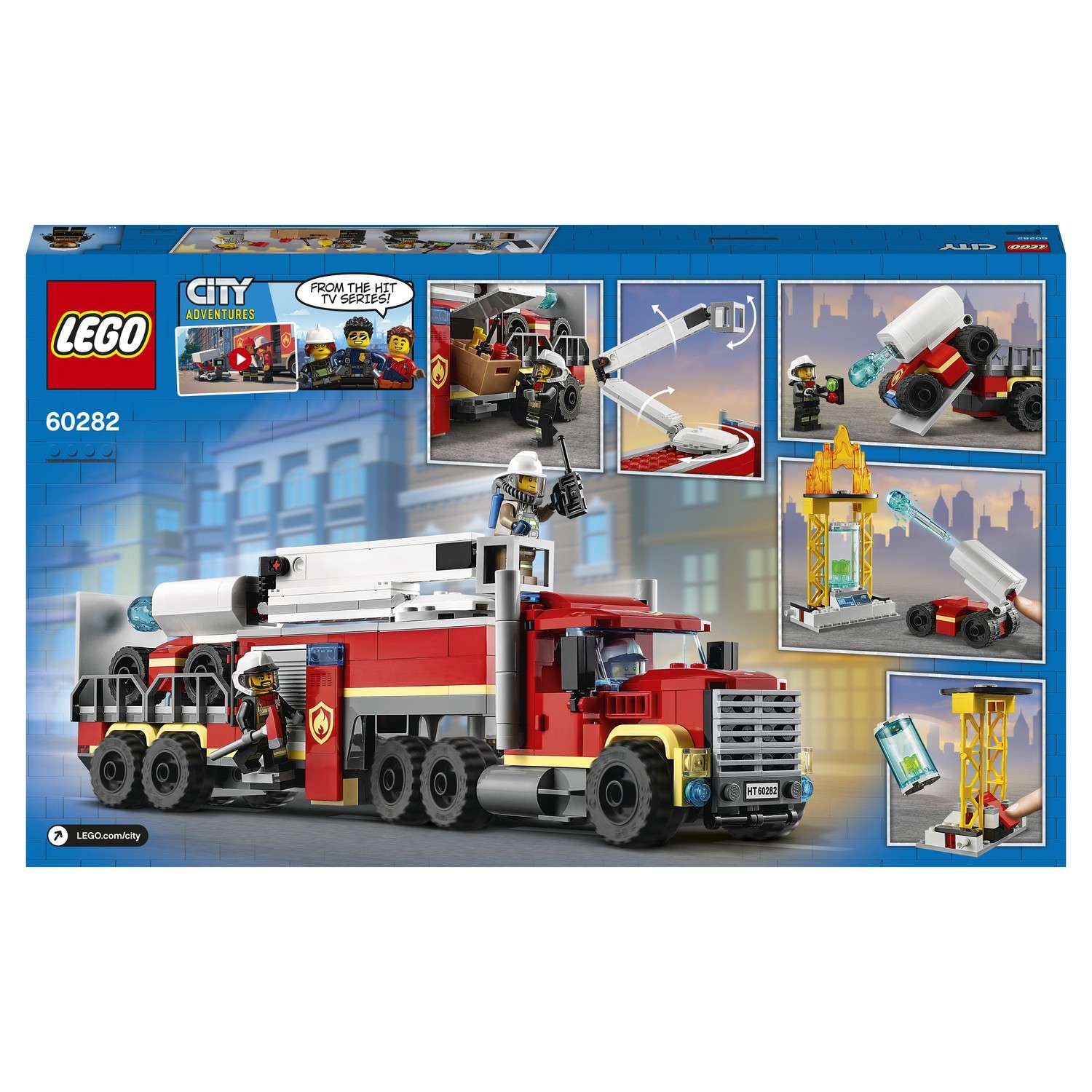 Конструктор LEGO City Fire Команда пожарных 60282 - фото 3