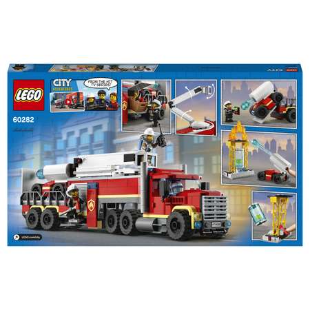 Конструктор LEGO City Fire Команда пожарных 60282