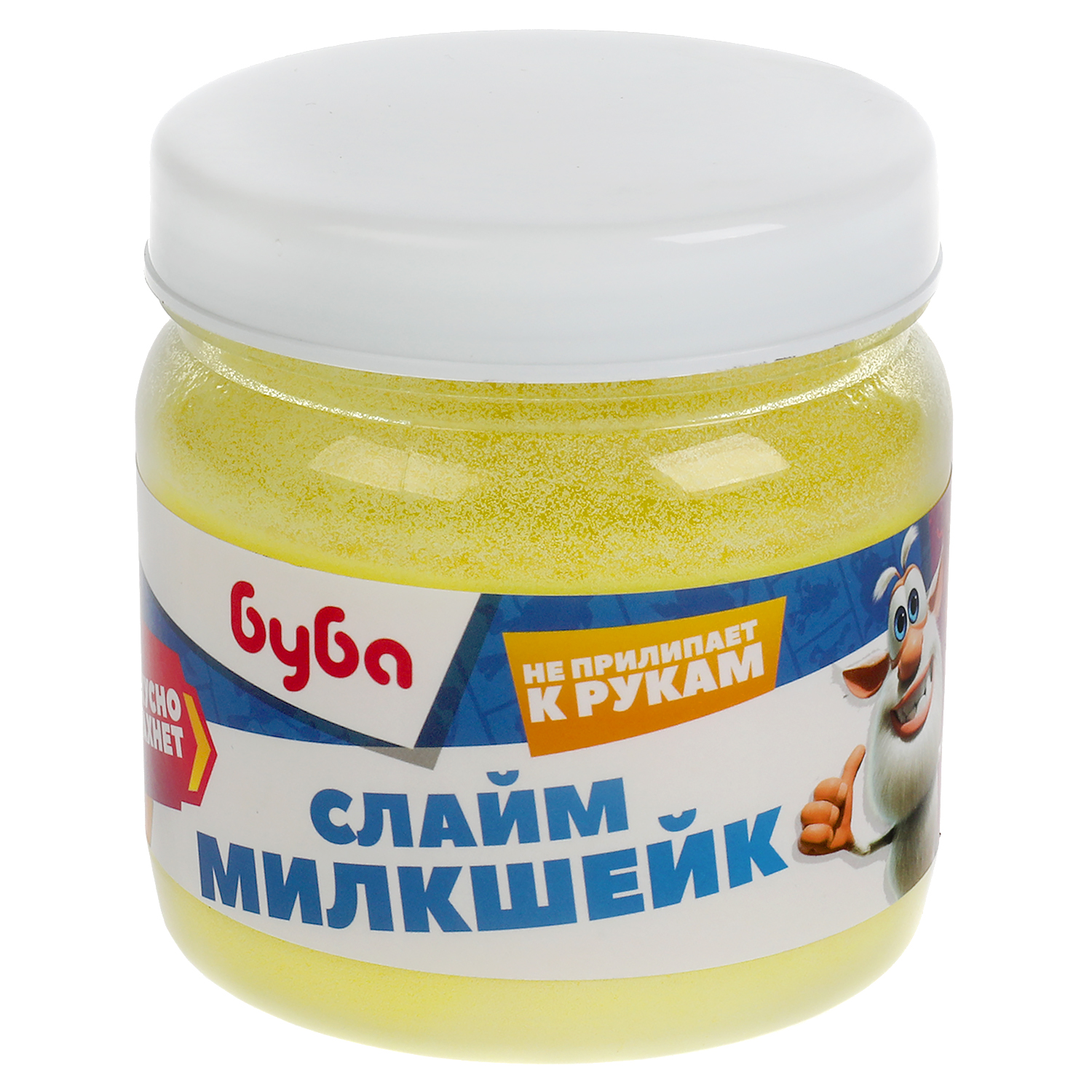 Слайм Играем вместе Буба милкшейк 400гр 313631 - фото 1