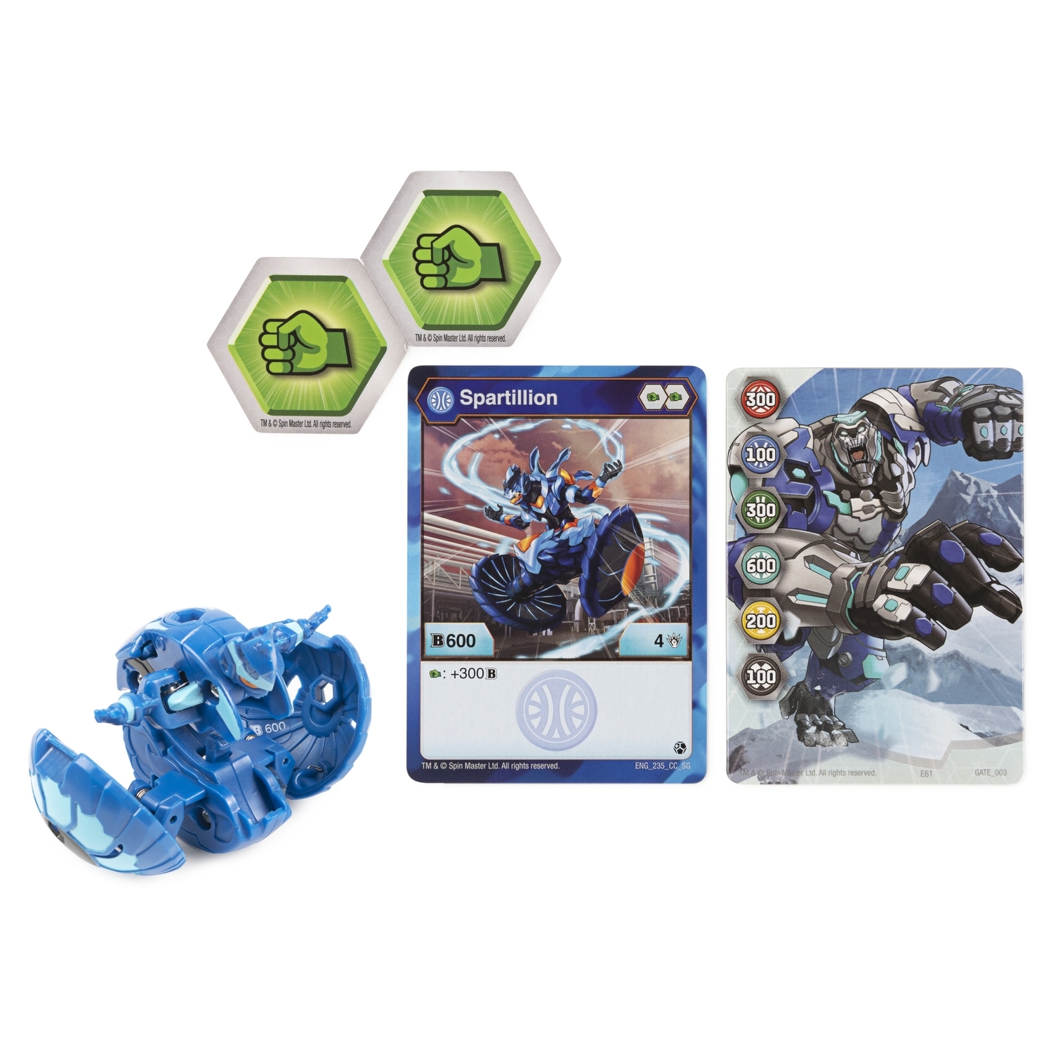 Фигурка-трансформер Bakugan S3 Magician Blue 6061459/20132743 - фото 1