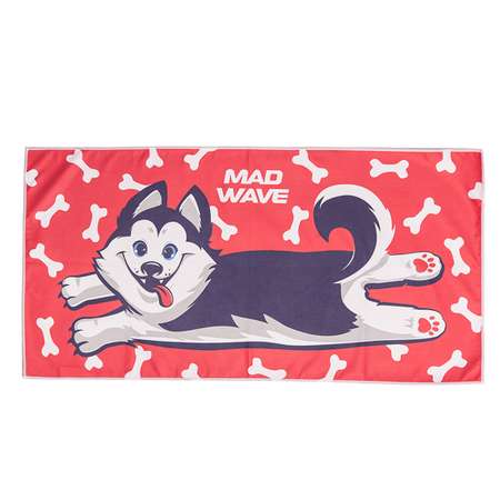 Полотенце из микрофибры Mad Wave Microfiber towel Husky M0761 02 1 05W красное 40х80 см