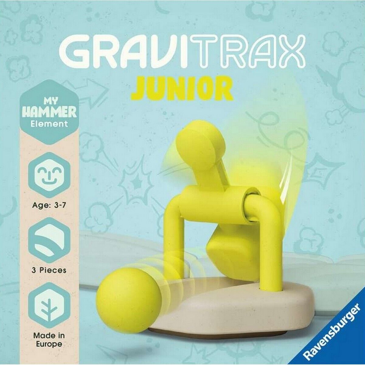 Конструктор Ravensburger GraviTrax Junior молоток - фото 2